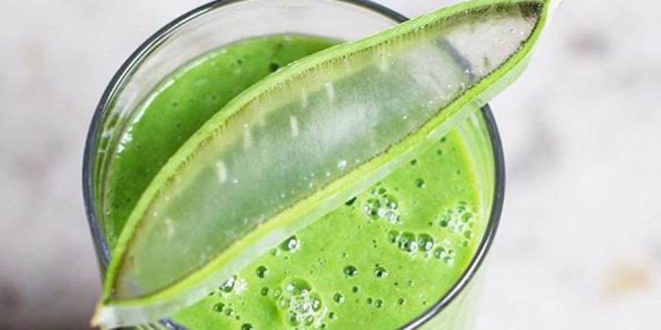 Recette de smoothie à l'aloès